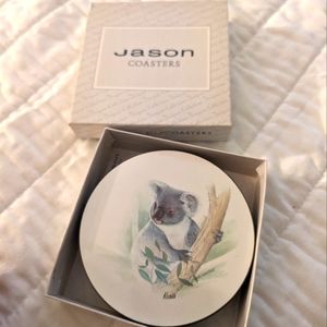 JASON Coasters Australian Animals 4" round cork back